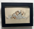 Shih Tzu — Machine Embroidered Framed Art | Tabletop Decor